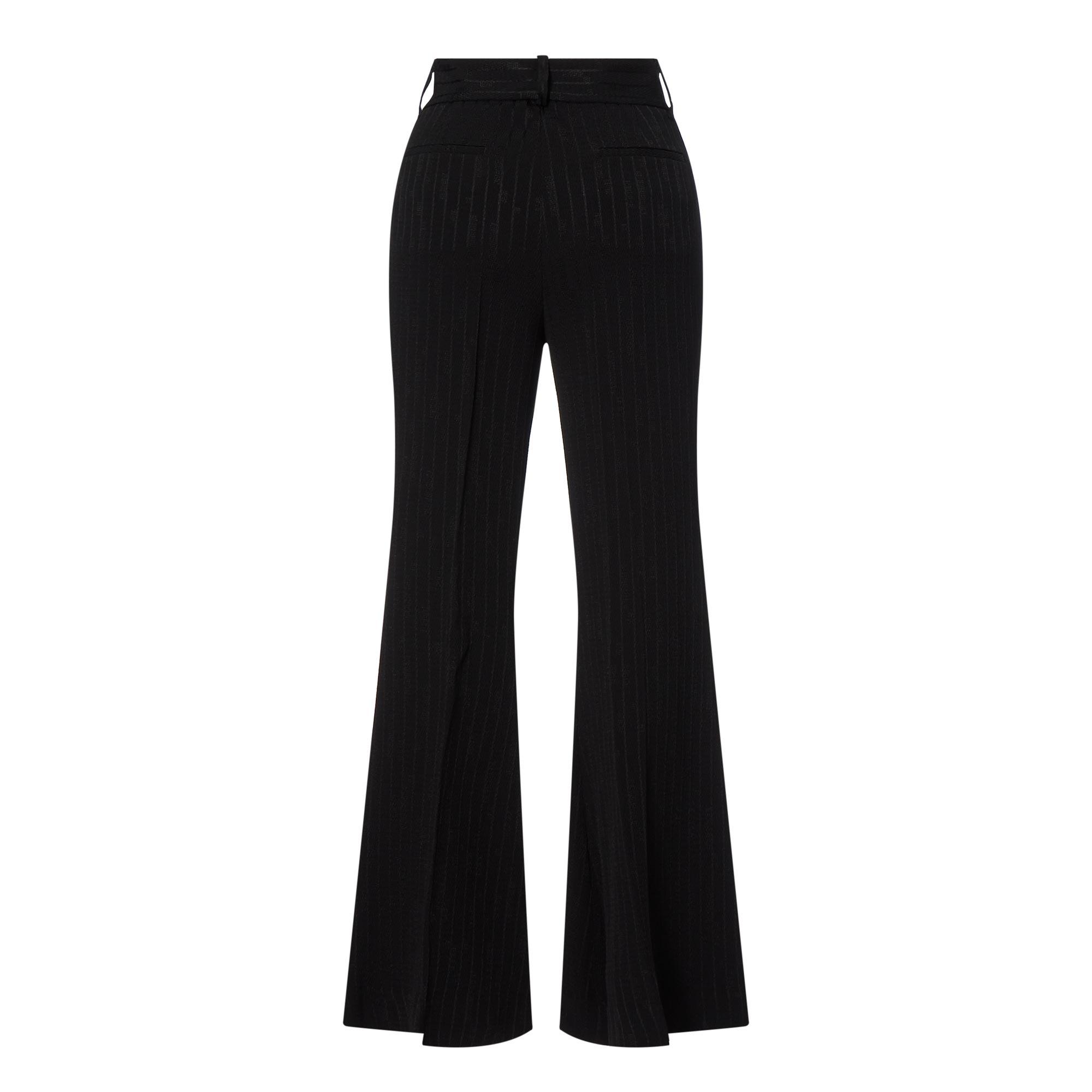 Charles High-Waisted Flared Trousers